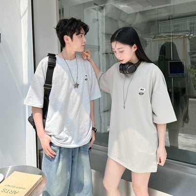 【四色同步隊服首選】手繪塗鴉印花短T8