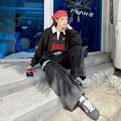 【現貨】BADBLOOD 91刺繡賽車風POLO衫4