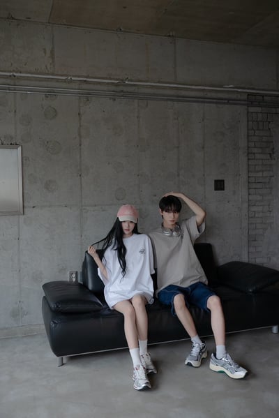 【現貨】Chase幽靈愛心印花短T8