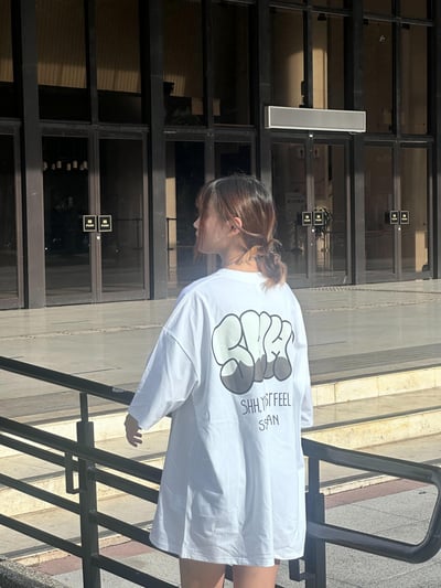 【現貨】胖胖手指英文短T7