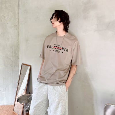 【SORONA® 涼感現貨】California 1982立體字印花短T2