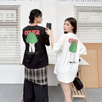 【現貨】COVER草堆男子印花短T1