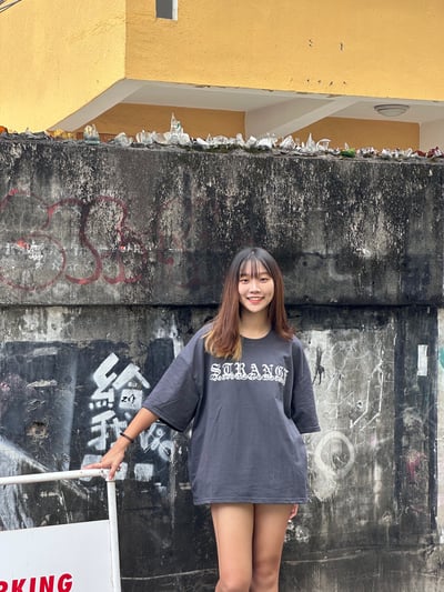 【潮流現貨】歌德字印花短T5