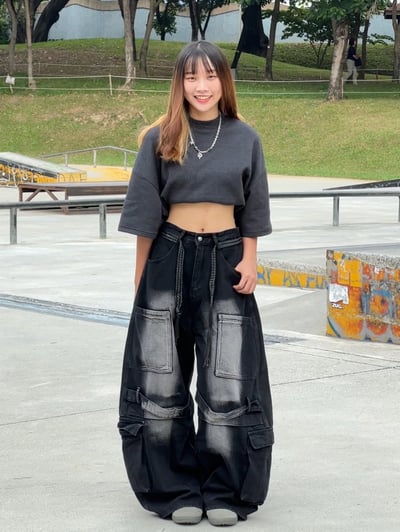 【粉絲限定!秋冬開場最狠套裝】街頭解構超殺套裝4