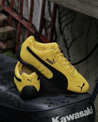 【熱門爆款🔥現貨】PUMA SPEEDCAT OG 大黃蜂 黑黃 復古賽車鞋｜ 398846-192