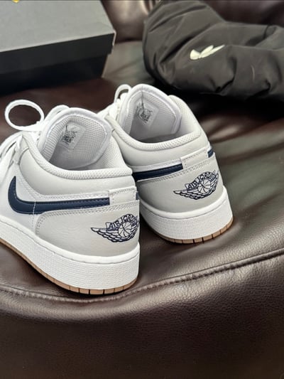 【現貨】Air Jordan 1 Low "Georgetown" GS白灰藍｜553560-1464