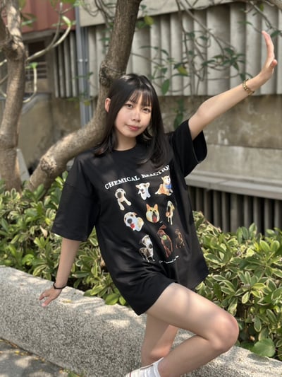 【超Q現貨】狗狗圖鑑印花短T8