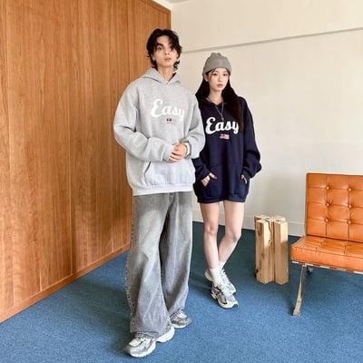 【現貨】Easy美國旗刺繡帽T12