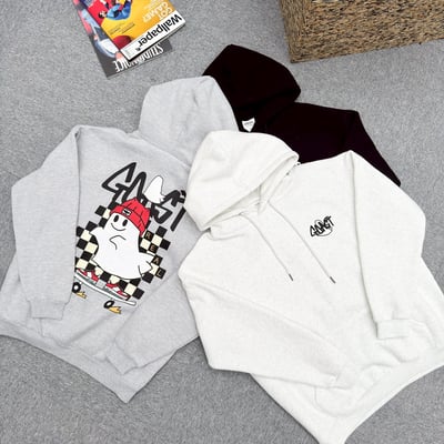 【現貨】GHOST REAL棋盤格滑板幽靈印花帽T12