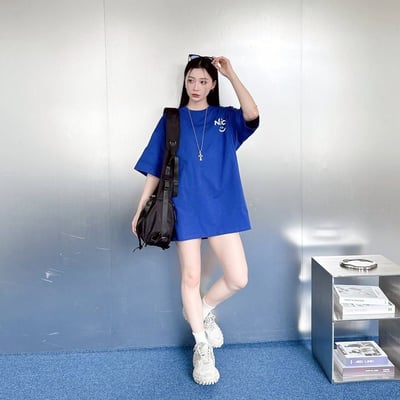 【SORONA® 涼感現貨】NICE 笑臉印花短T3