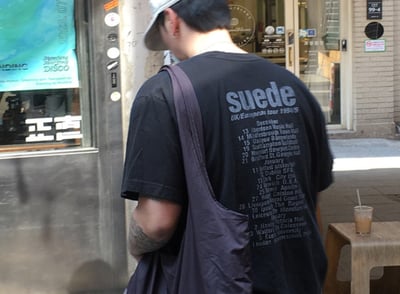 【現貨】SUEDE1994做舊印花短T6