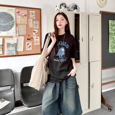 【現貨】BOGUS恐龍印花短T7