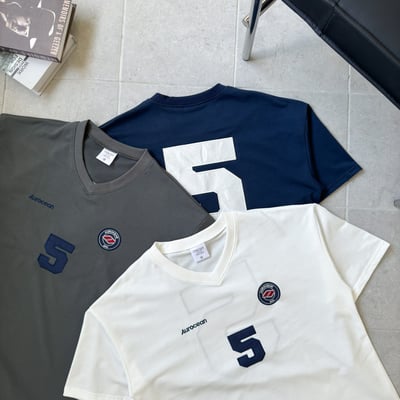 【現貨】Aurocean刺繡數字短T10