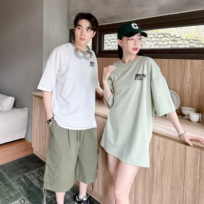 【現貨】CHICK蛋殼鴨塗鴉感短T2