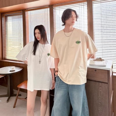 【現貨】CLOVER幸運草恐龍印花短T7