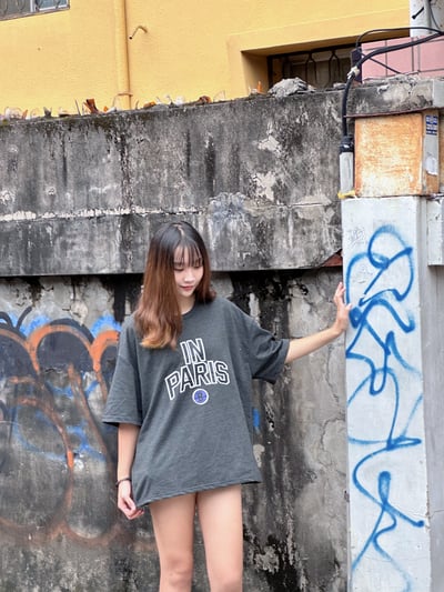 【現貨】IN PARIS大字短T7