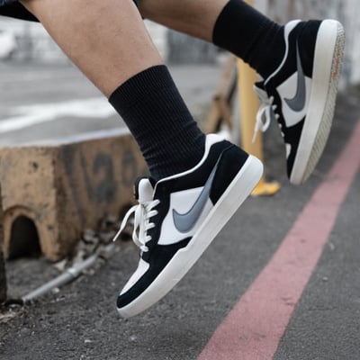 【國外限時超殺折扣連線!】Nike SB Force 58 影子灰 橘勾 小倒勾 ｜DV5477-0121