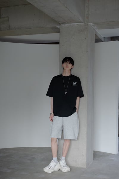 【SORONA® 涼感現貨】LAZY FLOW慵懶貓咪印花短T6