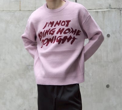 【現貨】英文字母短寬超親膚彈力針織毛衣4