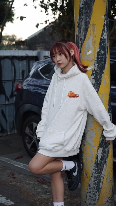 【聚會必穿!!!】炸雞俱樂部牛奶絨帽T3