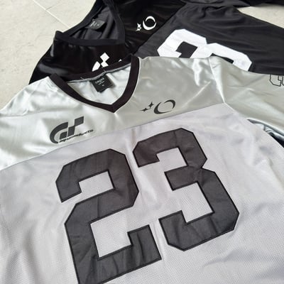 【現貨】美式23號V領透網寬鬆球衣9