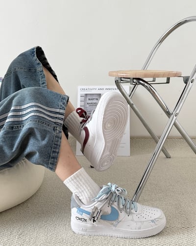 【訂製款】Nike Air Force 1 冰火交鋒6