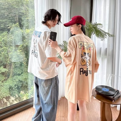 【現貨】ramen拉麵貓咪印花短T3