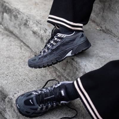 【新款!】NIKE P-6000 SUEDE 碳黑 銀黑灰｜HF0015-0023