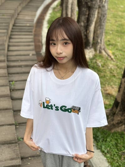 【俏皮啤酒控必買現貨】發泡啤酒露營短T5