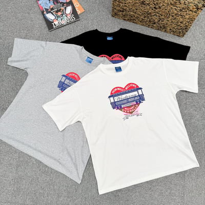 【現貨】愛心列車印花短T9