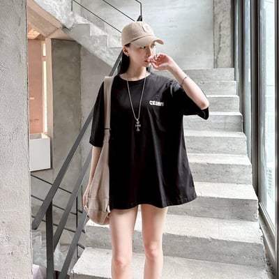 【現貨】cranky狗狗與熊熊插畫感短T9