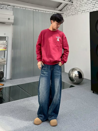 【現貨】幽靈漢堡印花大學T7