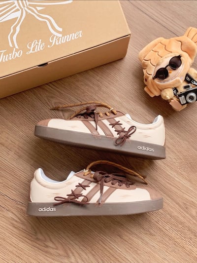 【訂製款】adidas Court 巧克力奶昔6