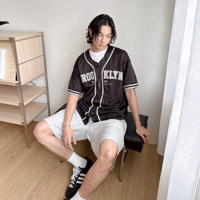 【現貨】Brooklyn美式刺繡棒球罩衫6