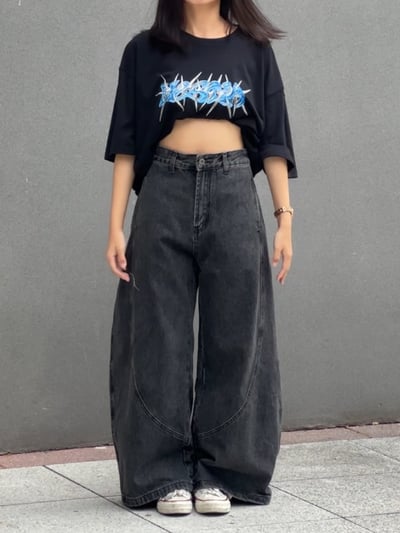 【修身現貨】飛軌小彎刀褲5