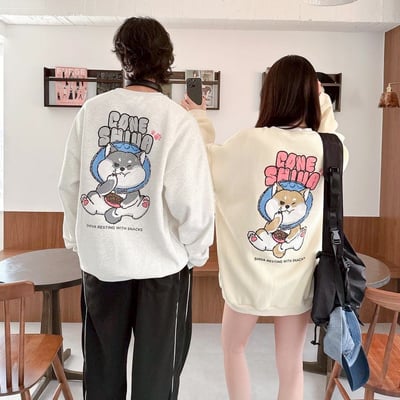 【現貨】CONE SHIVA插畫感柴犬印花大學T1