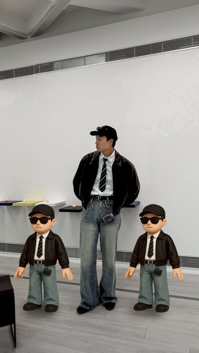 【皮革質感單品】街頭短版BOXY皮革夾克外套6