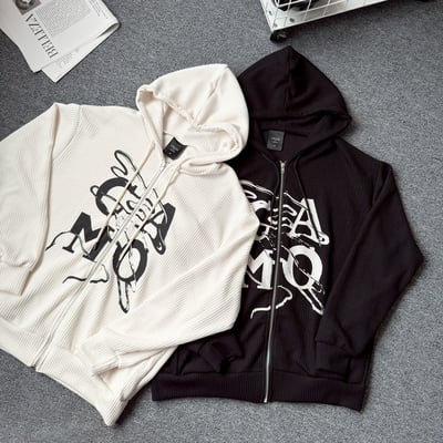 【預購】CAMO水墨抽繩連帽外套10