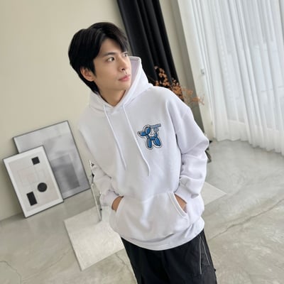 【現貨】賽車氣球狗狗刷毛帽T3