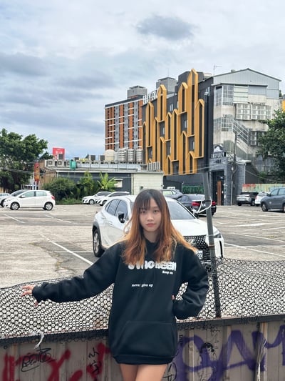 【現貨】stagreell英文字體刷毛帽T6