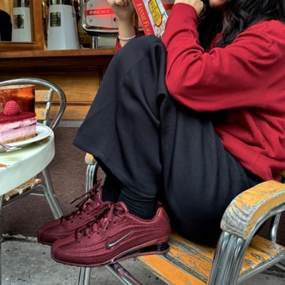 【質感單品】Nike Shox Z 酒紅 彈簧鞋 復古運動鞋 女款｜HQ7540-6002