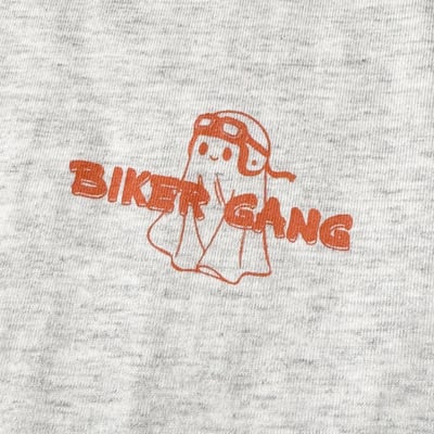 biker gang幽騎手印花短T10