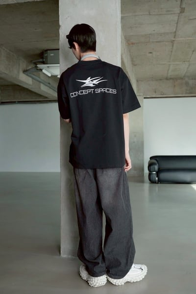 【現貨】SPACES圖標刺繡短T3