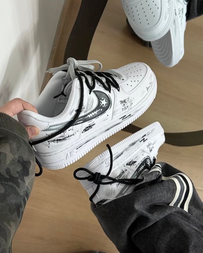 【訂製款】Nike Air Force 1 塗鴉星魂4