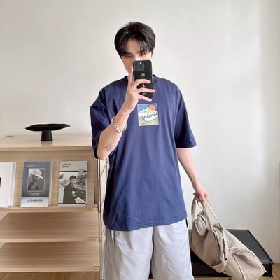 【SORONA® 涼感現貨】CEPT山脈方圖印花短T9