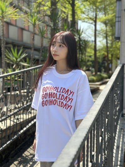 【出遊簡約風現貨】GO!HOLIDAY!短T3