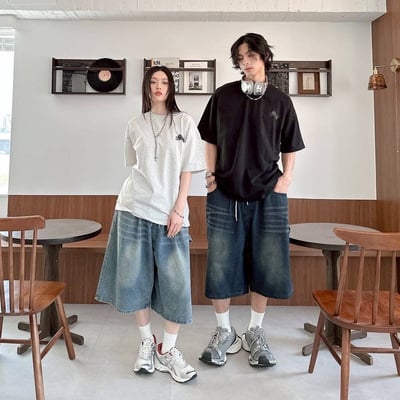 【現貨】dumbbell田鼠健身塗鴉感印花短T4