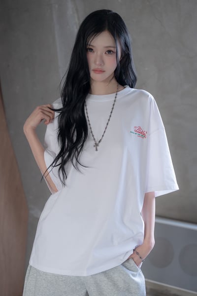 【SORONA® 涼感現貨】PIZZA PARTY 披薩塗鴉印花短T6