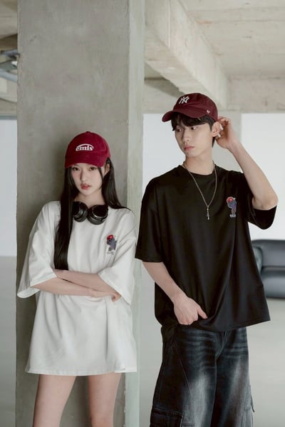 【現貨】閃電貓柴犬炫彩反光短T12