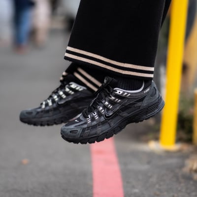 【新款!】NIKE P-6000 SUEDE 碳黑 銀黑灰｜HF0015-0025